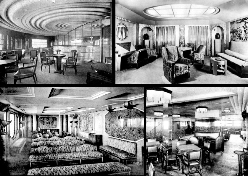 Paquebot Boat Interiors